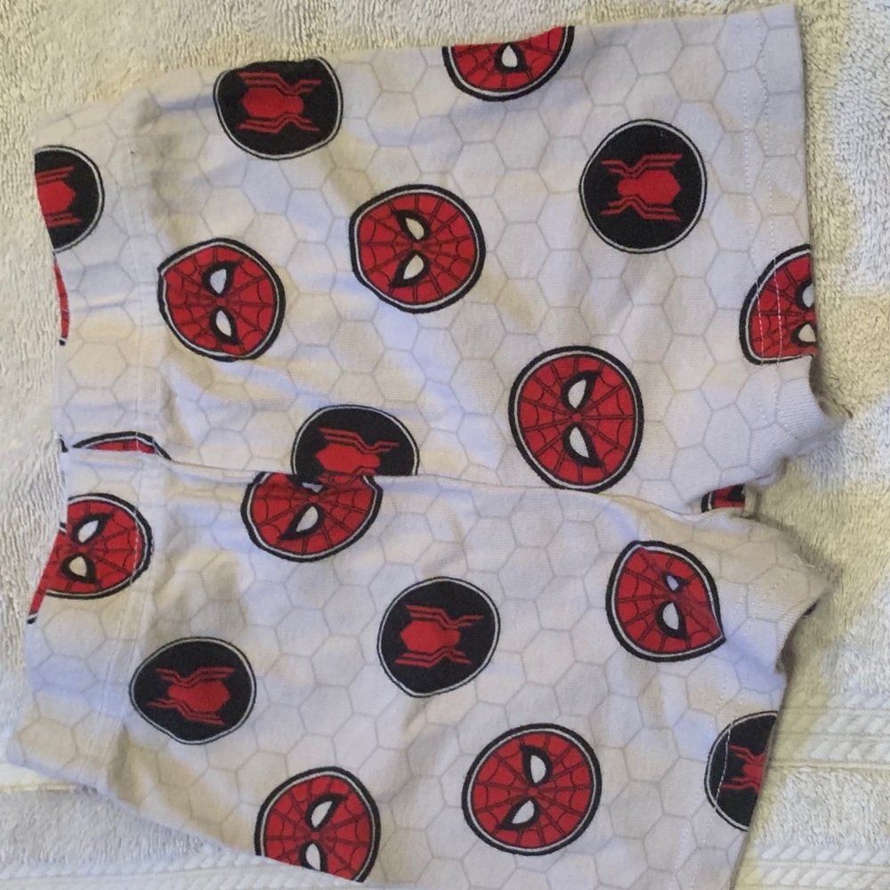 Spiderman pijama shorts